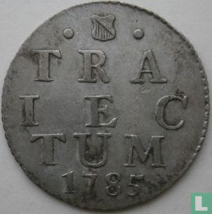 Utrecht 2 stuiver 1785 (tranche câblée) - Image 1
