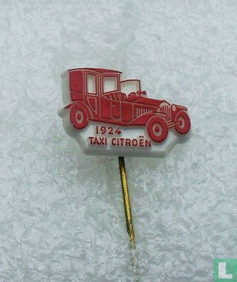 Taxi Citroën 1924 [rood op wit]