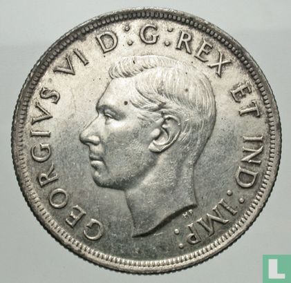 Canada 1 dollar 1937 - Image 2