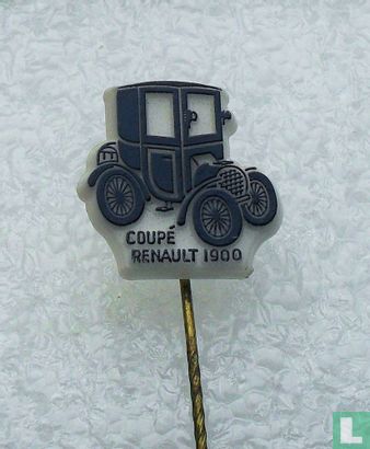 Coupé Renault 1900 [donkerblauw op wit]