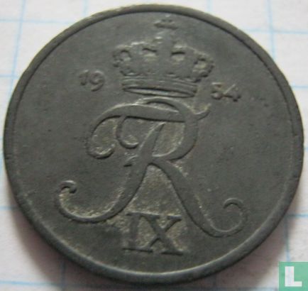 Denemarken 2 øre 1954 - Afbeelding 1