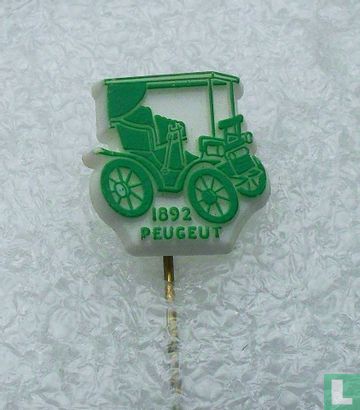 Peugeut 1892 [green on white]