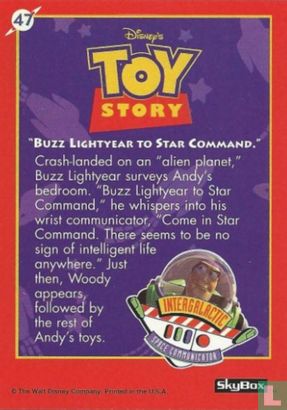 Buzz Lightyear to Star Command. - Afbeelding 2
