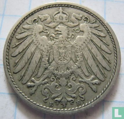 Duitse Rijk 10 pfennig 1905 (E) - Afbeelding 2