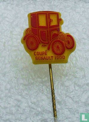 Coupé Renault 1900 [rood op geel]
