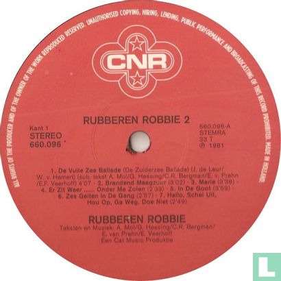 Trolley Verliefd winkel Rubberen Robbie 2 LP 660.099 (1981) - Rubberen Robbie - LastDodo