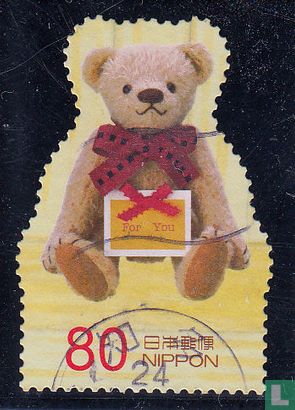 Salutation de timbres-ours  