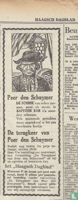 19481124 Peer den Schuymer - De terugkeer van Peer den Schuymer - Afbeelding 1