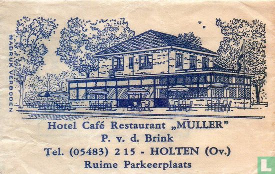 Hotel Café Restaurant "Muller" - Image 1