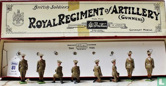 Royal Artillery Gunners Active service order - Image 2