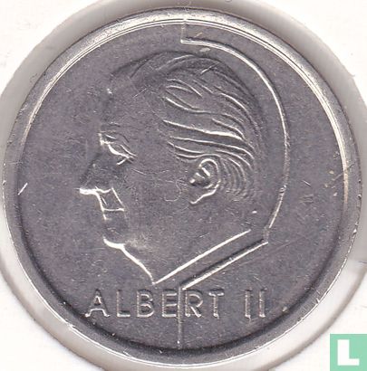 België 1 franc 1997 (FRA) - Afbeelding 2