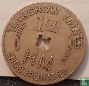 USA 1 dollar Harcrow (Coal) Mines - Afbeelding 1