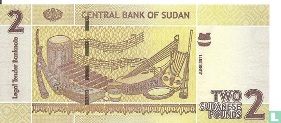 Soedan 2 Pounds 2011 - Afbeelding 2