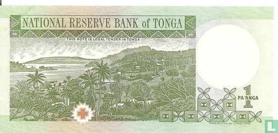Tonga 1 Pa'anga ND (1995) - Image 2