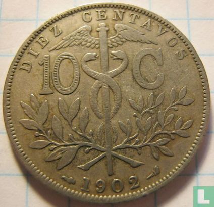 Bolivien 10 Centavo 1902 - Bild 1