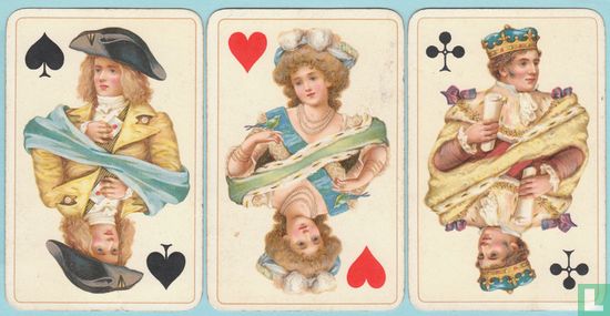 Empire, B. Dondorf, Frankfurt a/M 36 Speelkaarten, Playing Cards, 1894 - 1917 - Bild 2