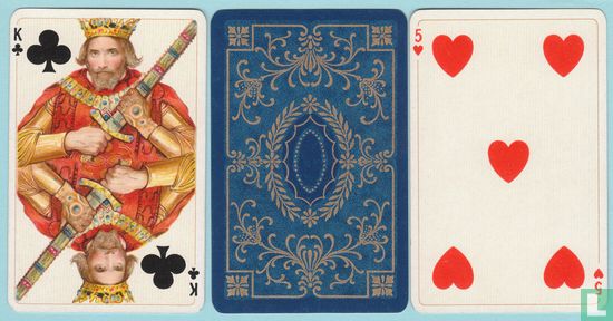 No. 192, Shakespeare Karten, B. Dondorf G.m.b.H., Frankfurt a/M, 52 Speelkaarten + 1 joker + 1 extra card, Playing Cards, 1927 - Afbeelding 3