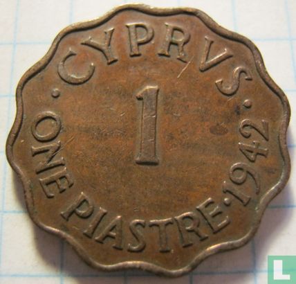 Cyprus 1 piastre 1942 - Afbeelding 1