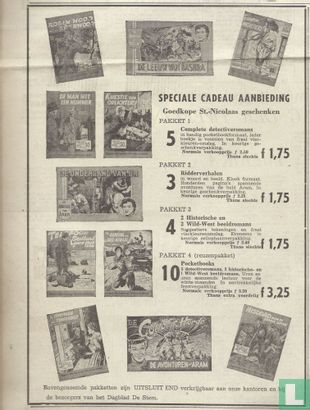 19581110 Speciale cadeauaanbieding - Goedkope St.-Nicolaas geschenken