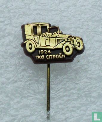 Taxi Citroën 1924 [goud op bruin] - Afbeelding 1