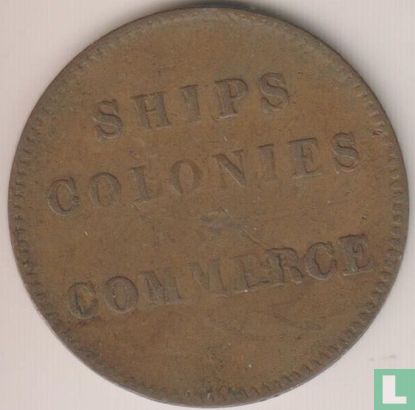 Canada - Prince Edward Island - ½ penny token "Ships Colonies & Commerce" - Bild 1
