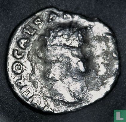 Denier de l'Empire romain, AR, 54-68 après JC, Nero, Rome, 67-68 AD - Image 1