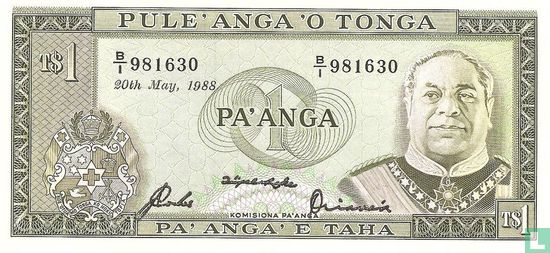 Tonga 1 Pa'anga 1988 - Afbeelding 1