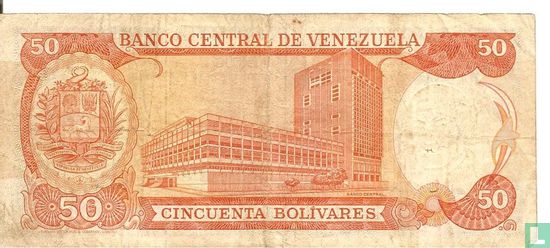 Venezuela 50 Bolívares 1977 - Image 2