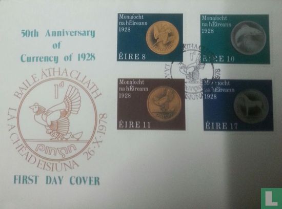 50 jaar Ierse munt