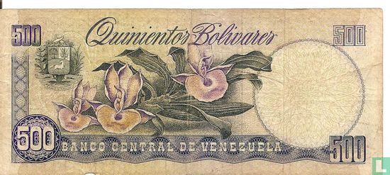 Venezuela 500 Bolívares 1987 - Image 2