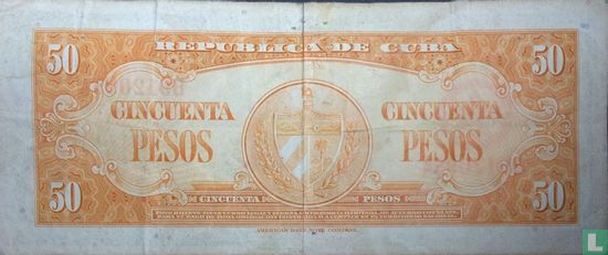 Cuba 50 pesos - Image 2