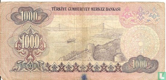 Turquie 1.000 Lira ND (1979/L1970) - Image 2