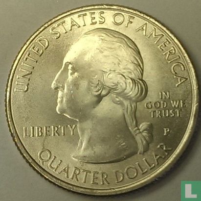 Vereinigte Staaten ¼ Dollar 2014 (P) "Great Smoky Mountains national park - Tennessee" - Bild 2