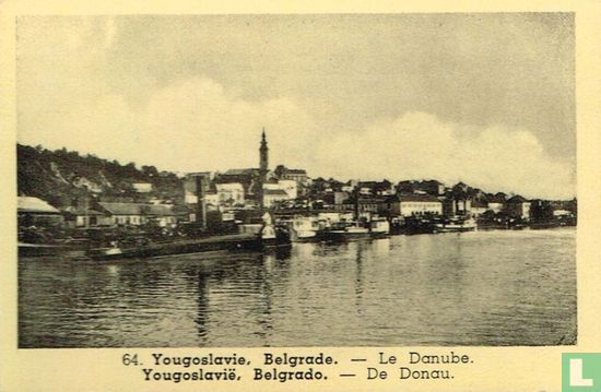 Yougoslavië, Belgrado. - De Donau - Image 1