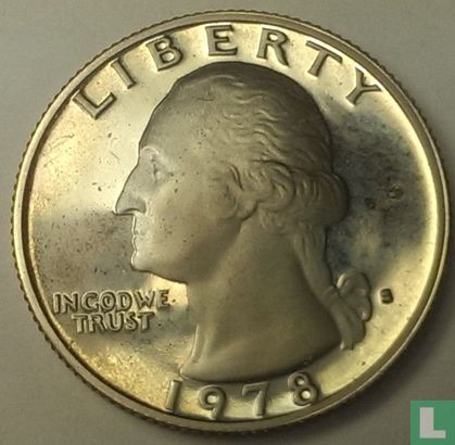 United States ¼ dollar 1978 (PROOF) - Image 1