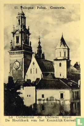 Polen, Cracovie. - De Hoofdkerk van het Koninklijk Kasteel - Bild 1