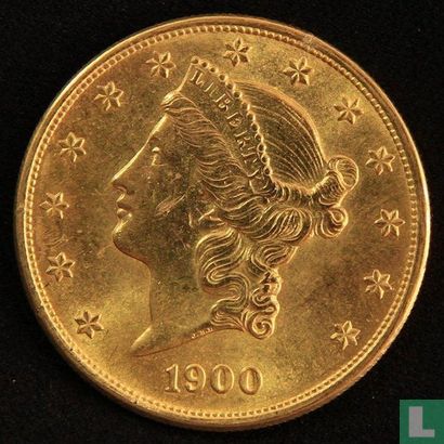 Verenigde Staten 20 dollars 1900 (S) - Afbeelding 1