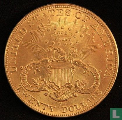États-Unis 20 dollars 1900 (S) - Image 2