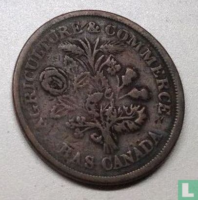 Lower Canada 1 sou 1838 (Banque du Peuple) - Image 2