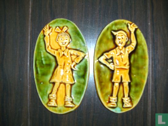 Decorative plates Suske en Wiske - Image 1