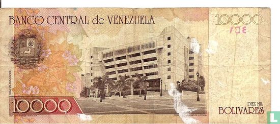 Venezuela 10.000 Bolívares 2000 - Afbeelding 2