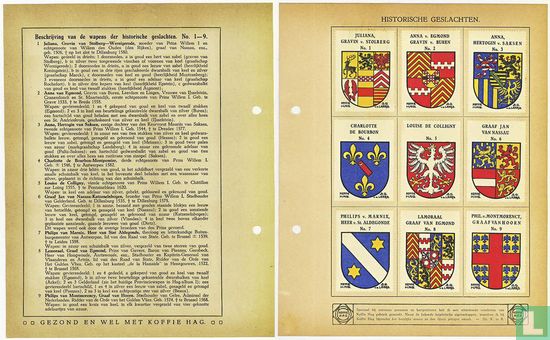 Nederlandsche Heraldiek  Album I, Provincie en gemeentewapens + Album II Voormalie Gemeenten, Heerlijkheden, Waterschappen en historische geslachten - Image 3