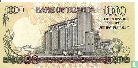 Uganda 1.000 Shillings 2008 - Bild 2