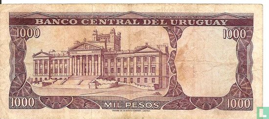 Uruquay 1000 pesos  - Afbeelding 2