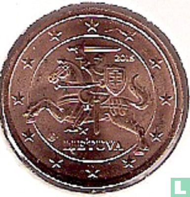 Litouwen 2 cent 2015 - Afbeelding 1