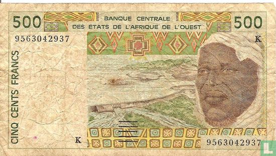 West Afr. Stat. 500 Francs K - Bild 1