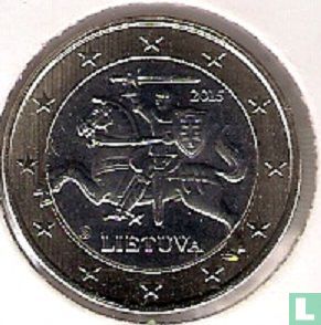 Lithuania 1 euro 2015 - Image 1