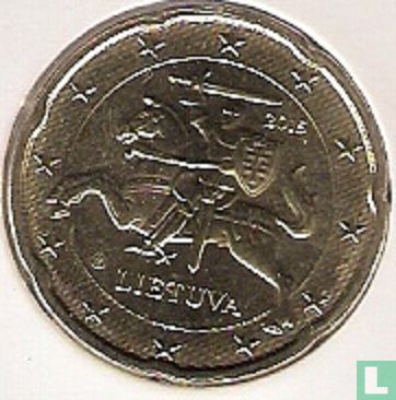 Litouwen 20 cent 2015 - Afbeelding 1