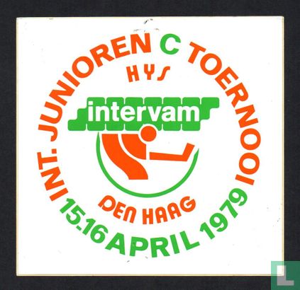IJshockey Den Haag : HYS Intervam int. junioren C Toernooi 1979