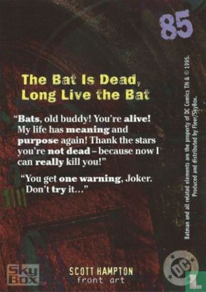 The Bat is Dead, Long Live the Bat - Bild 2